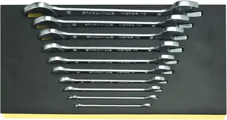 Stahlwille 96838187 TCS10/10,6X7-24X27MM Jeu de clés plates doubles Ouverture de clé (métrique) 6 - 32 mm de Stahlwille – image du produit 2 sur 2