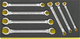 Stahlwille 96838758 TCS 24/7, 8X10-19X22 MM Ringnøgle-sæt Nøglebredde (metrisk) (kun til del) 8 - 22 mm fra Stahlwille – produktbillede 2 af 2