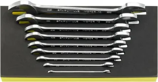 Stahlwille 96838779 TCS 10A/9 Doppel-Maulschlüssel-Satz Schlüsselweite (Zoll) 1/2 - 25/32 by Stahlwille – product image 1 of 2