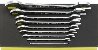 Stahlwille 96838779 TCS 10A/9 Doppel-Maulschlüssel-Satz Schlüsselweite (Zoll) 1/2 - 25/32 by Stahlwille – product image 2 of 2