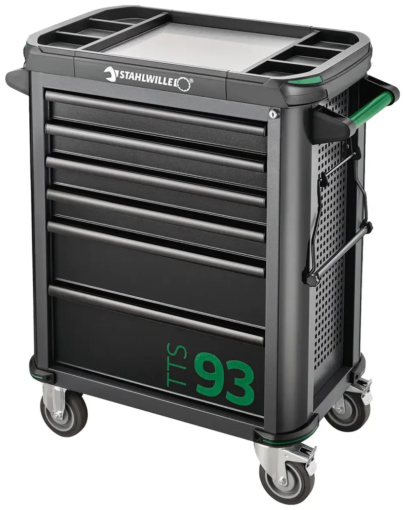 Stahlwille 98830177 Werkstattwagen Herstellerfarbe: Schwarz, Grün de Stahlwille – image du produit 3 sur 3