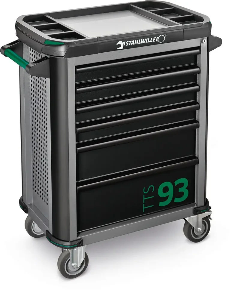 Stahlwille 98830178 Werkstattwagen Herstellerfarbe: Schwarz de Stahlwille – image du produit 2 sur 2