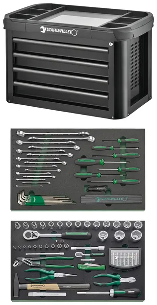 Stahlwille 98830189 93 TOP BOX/130 Boîte à outils noir de Stahlwille – image du produit 1 sur 2