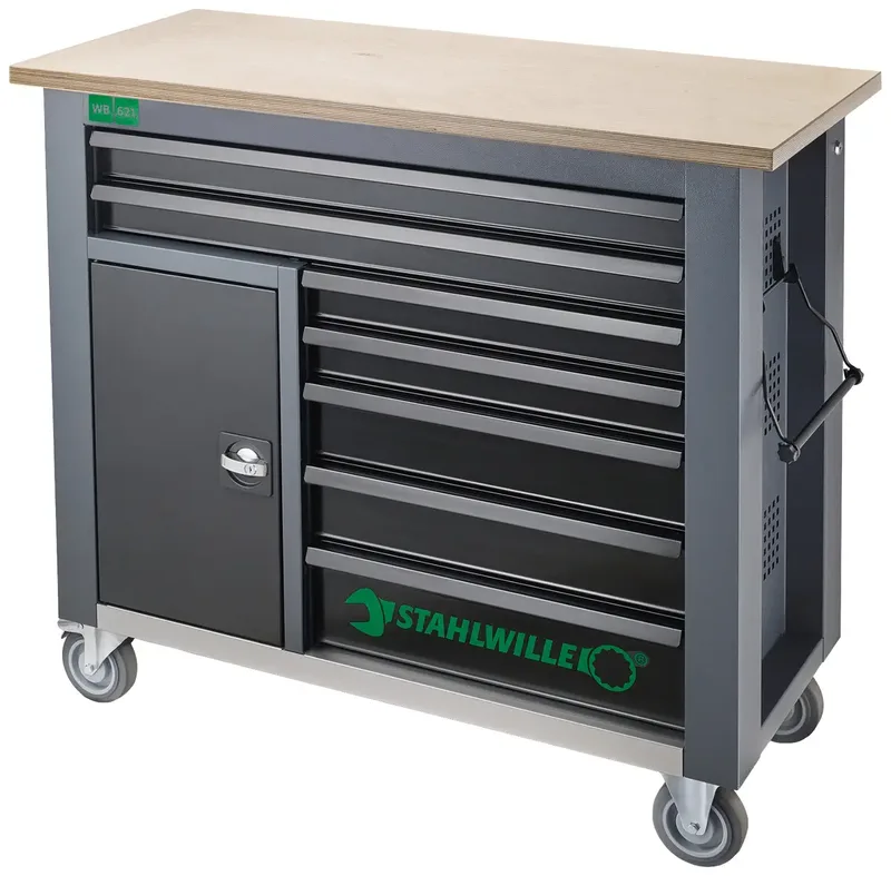 Stahlwille 98830195 Établi (l x H x P) 1150 x 1045 x 500 mm anthracite de Stahlwille – image du produit 2 sur 2