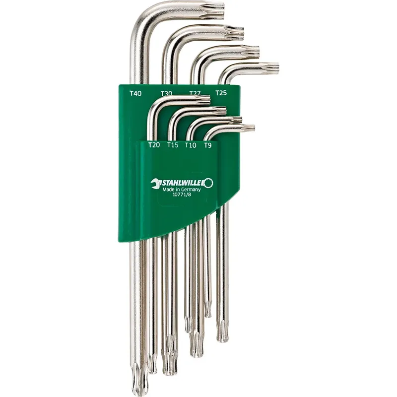 T9-40 Torx-steckschlüsselsatz 8 Stücke von Stahlwille – Produktbild