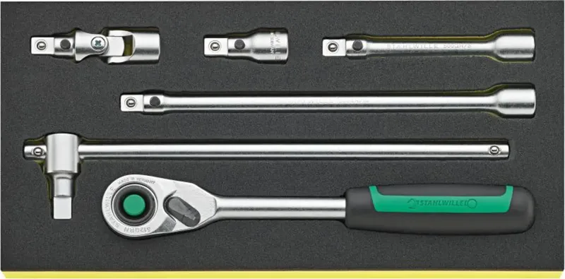 TCS 1/2 ZOLL-512/6 QR Steckschlüsselsatz 96830362 de Stahlwille – image du produit 1 sur 2