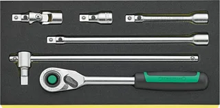 TCS 1/2 ZOLL-512/6 QR Steckschlüsselsatz 96830362 de Stahlwille – image du produit 2 sur 2