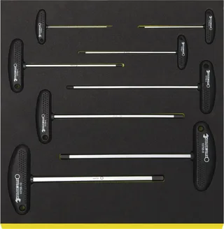 TCS 10768/8 Haakse schroevendraaierset 2 mm, 2.5 mm, 3 mm, 4 mm, 5 mm, 6 mm 8-delig de Stahlwille – image du produit 2 sur 2