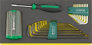 TCS 1201/4000/10766/38 Haakse schroevendraaierset 39-delig från Stahlwille – produktbild 2 av 2