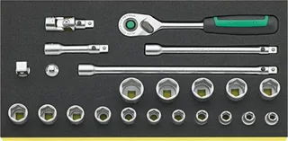 TCS 3/8 ZOLL 456/16/7 QR Steckschlüsselsatz 96830370 von Stahlwille – Produktbild 1 von 2