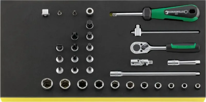 TCS 40/41/44/8 Steckschlüsselsatz 96830217 by Stahlwille – product image 1 of 2