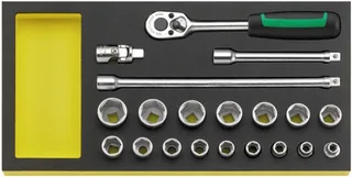 TCS 456/16/4 MF Steckschlüsselsatz 96830357 by Stahlwille – product image 1 of 2