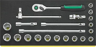 TCS 456/16/6 QR Steckschlüsselsatz 96830367 by Stahlwille – product image 1 of 2