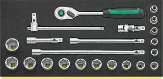 TCS 456/16/6 QR Steckschlüsselsatz 96830367 by Stahlwille – product image 2 of 2