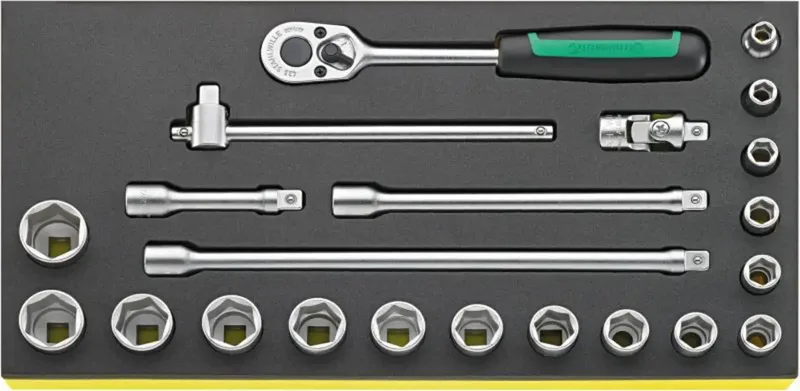 TCS 456/16/6 Steckschlüsselsatz 96838752 von Stahlwille – Produktbild 1 von 2