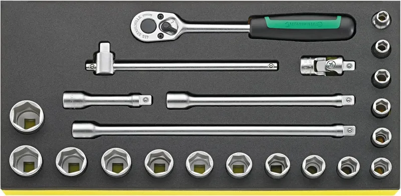 TCS 456/16/6 Steckschlüsselsatz 96838752 von Stahlwille – Produktbild 2 von 2