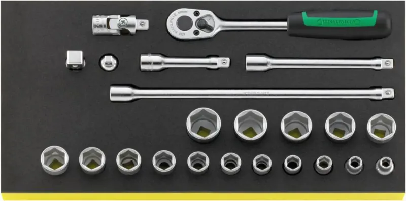 TCS 456/16/7 Steckschlüsselsatz 96830218 by Stahlwille – product image 1 of 2