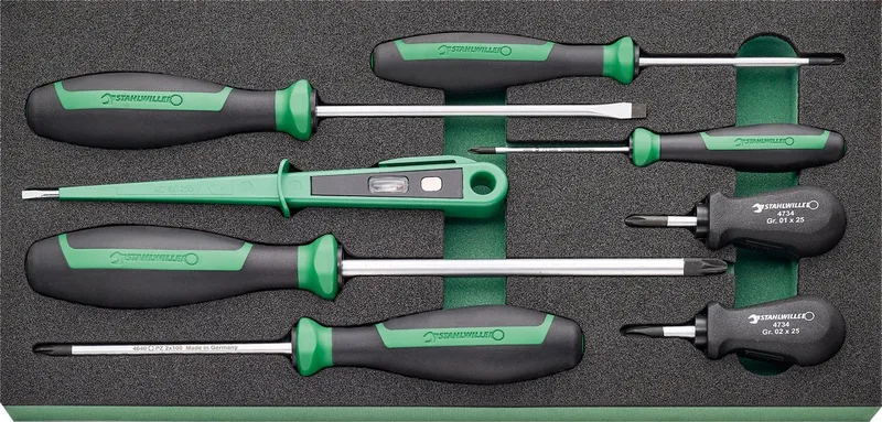 TCS 4620/4640/4734/10554/8 Schroevendraaierset by Stahlwille, Kleurloos – product image