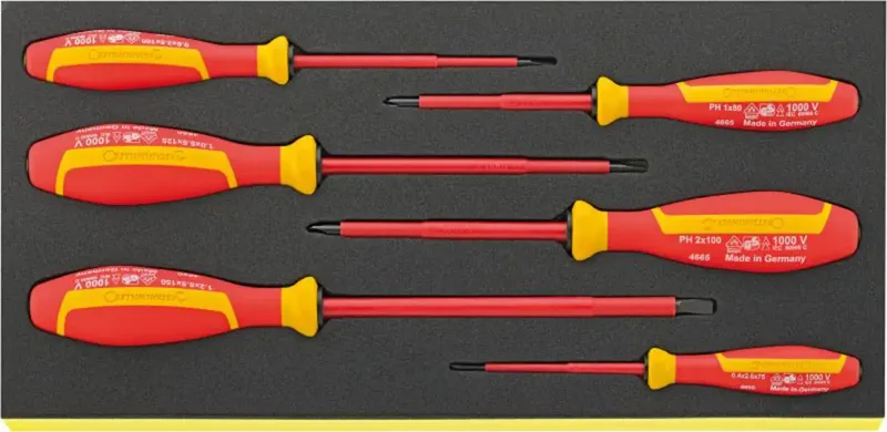 TCS 4660/4665 VDE Schraubendreher-Set von Stahlwille – Produktbild 1 von 2