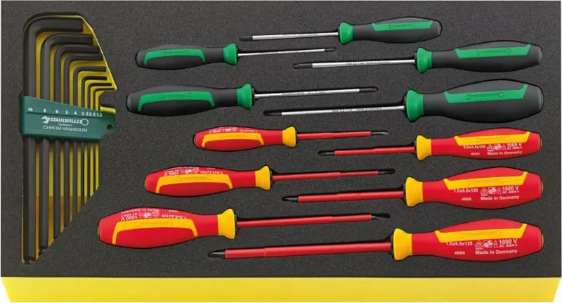 TCS WT 4650-4665-1 Schraubendreher-Set by Stahlwille – product image 1 of 2