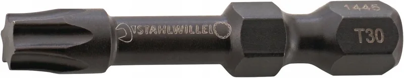 Torx Bit T40 1/4" - Duurzame Schroefbit voor Impactdrivers by Stahlwille, Black – product image