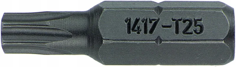 Bit-Schraubendrehereinsatz TX T 8 Außen-6kant C 6,3mm L.25mm von Stahlwille – Produktbild