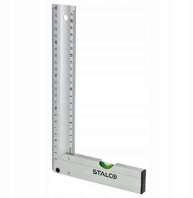 Aluminium winkelhaak 250 mm - Precisie voor werkplaats en constructie de Stalco – image du produit