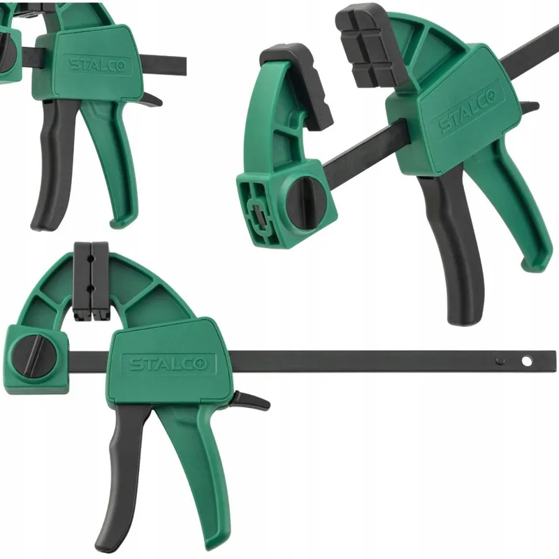 Automatische Lijmklem 60kg 60x150mm - Snel en Eenvoudig von Stalco, Grün – Produktbild