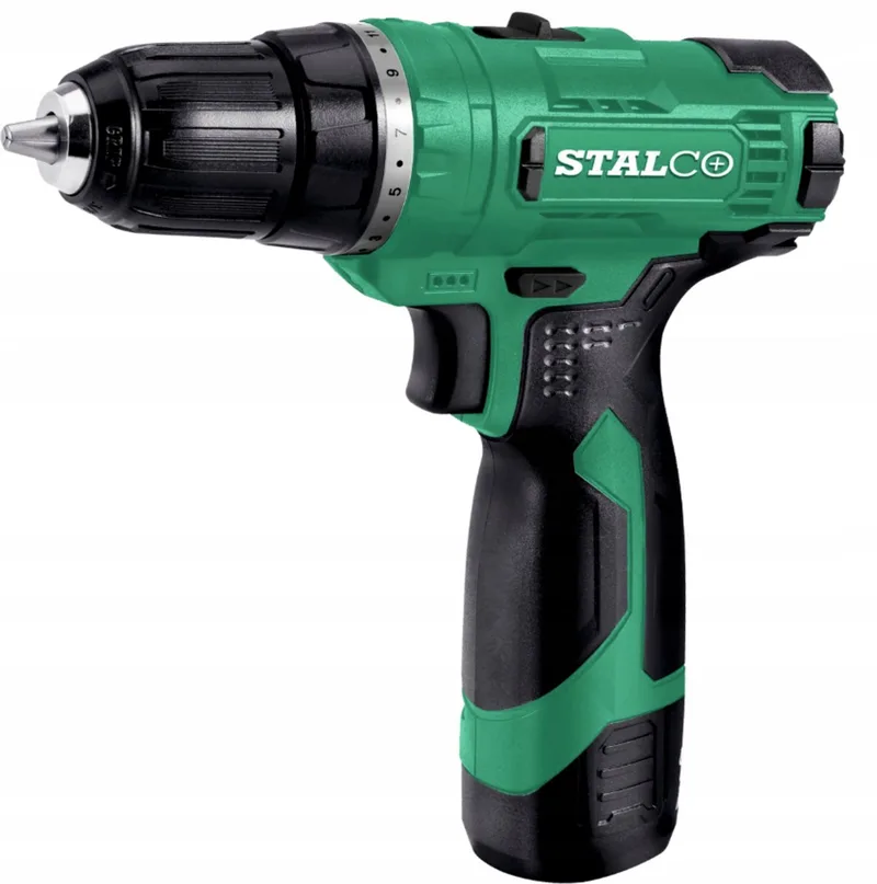 Boormachine/schroevendraaier 2Ah 12V STALCO S-97108 van Stalco – productafbeelding