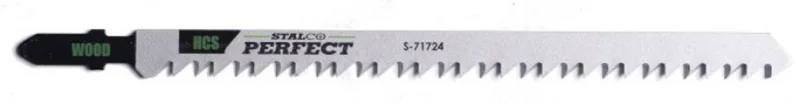 Decoupeerzaagblad 3,0 x 74 mm, HCS, set 5 stuks, Bosch STALCO PERFECT S-71713 van Stalco – productafbeelding