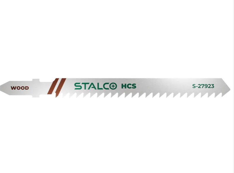 Decoupeerzaagbladen voor hout - 3,0 x 75 mm, Bosch houder, set van 5 stuks STALCO S-27923 de Stalco – image du produit