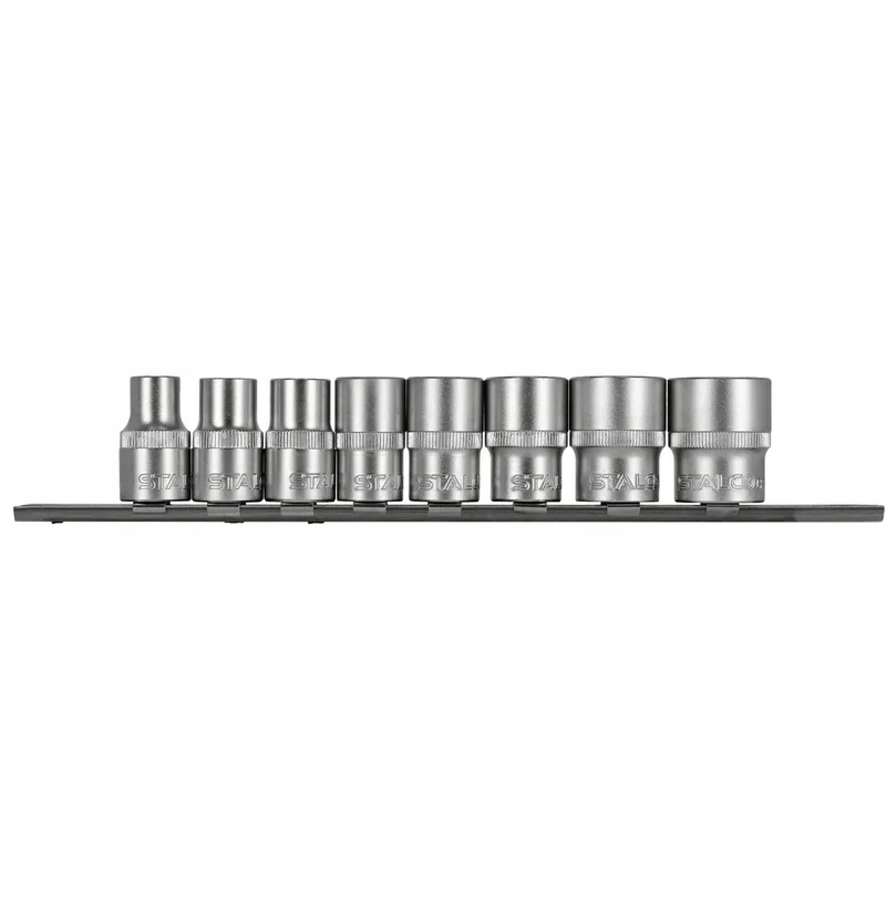 Dop 1/2" 8-delige Doppenset: 10-24mm van Stalco – productafbeelding