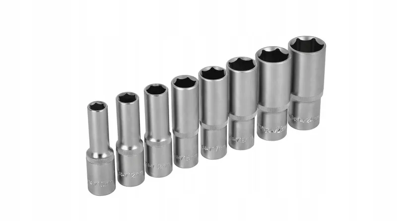 Dop 1/2" Dopsleutel Set 8 Delen 10-24mm CrV Staal van Stalco – productafbeelding