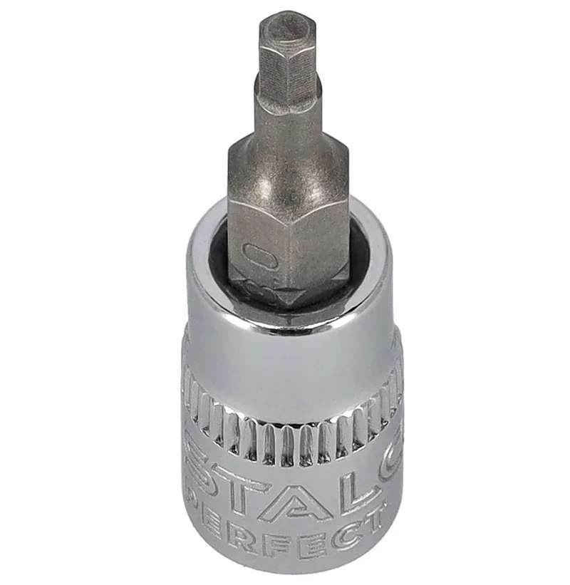 Dopsleutel 1/2'' Zeskant 5mm x 100mm - CrV staal van Stalco – productafbeelding