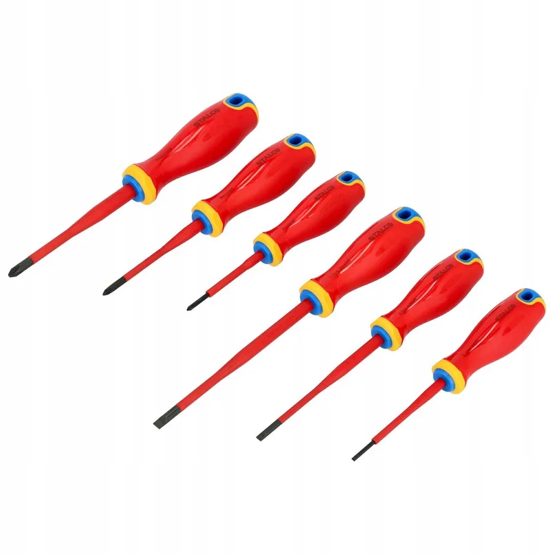 Elektrotechnische Schroevendraaiers Set 6 Delig 1000V S2 Staal by Stalco, Blue – product image