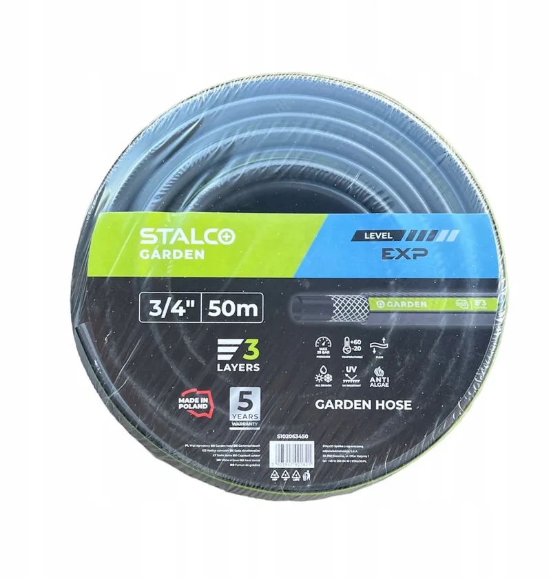 Expert Premium Tuinslang 3/4" 50m - 3 lagen, UV-bestendig by Stalco – product image