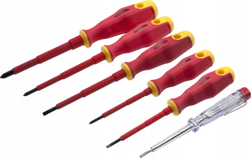 geïsoleerde schroevendraaierset S-12445 - Veilig tot 1000V de Stalco – image du produit