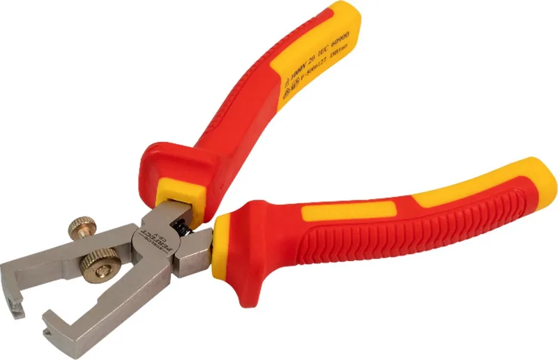 Geïsoleerde tangen 160 mm de Stalco, Rouge – image du produit