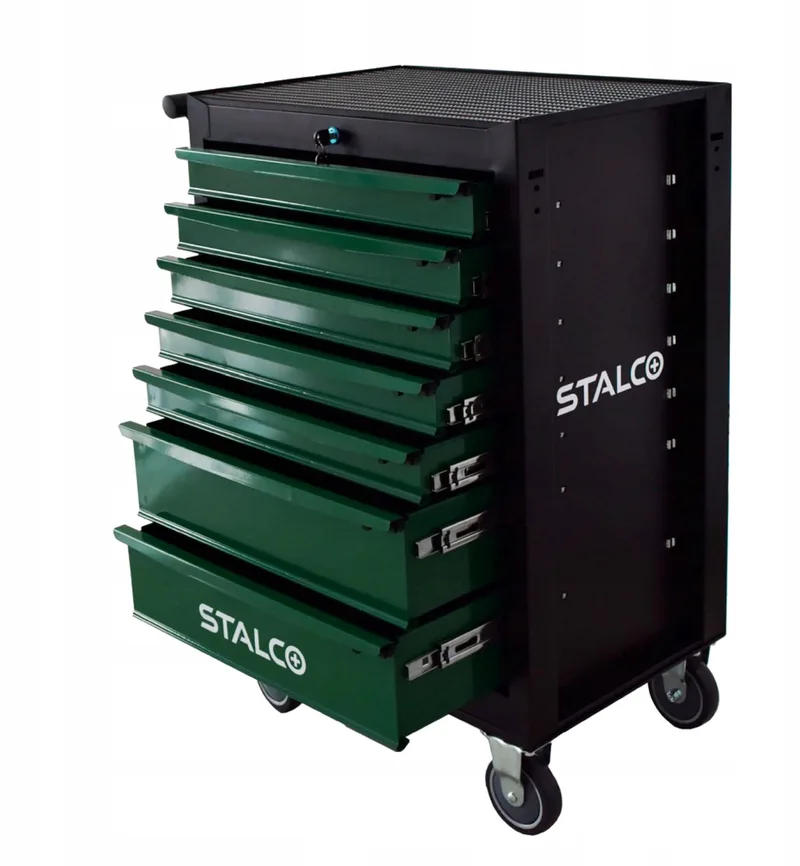 Gereedschapskast Werkbank 7 Lades Staal Blauw Stalco S-42252 de Stalco – image du produit