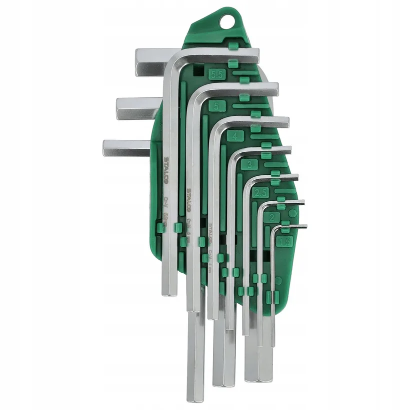 Inbussleutelset 10-delig 1,5-10mm CrV by Stalco – product image