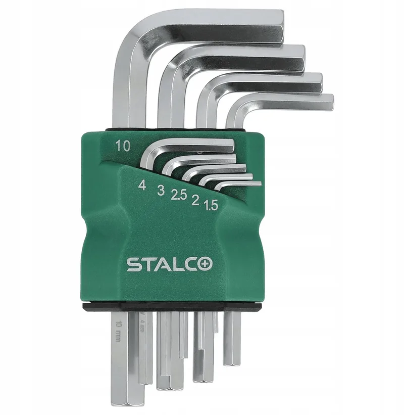 Korte CrV inbussleutelset, 9-delig by Stalco – product image