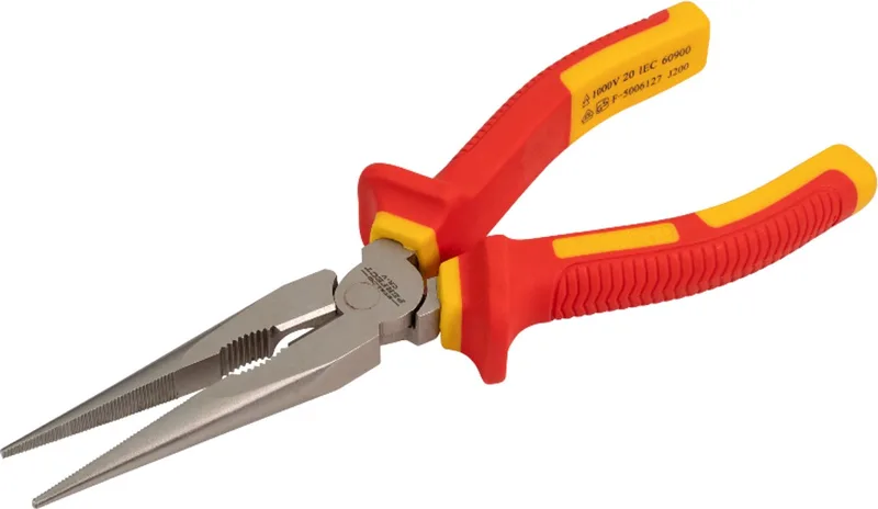 Lange rechte tang 200 mm by Stalco, Yellow – product image