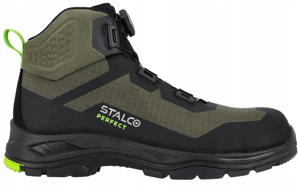 PERFECT werkschoenen SPINNER HIGH S3S maat.44 S092211284 de Stalco, Khaki – image du produit