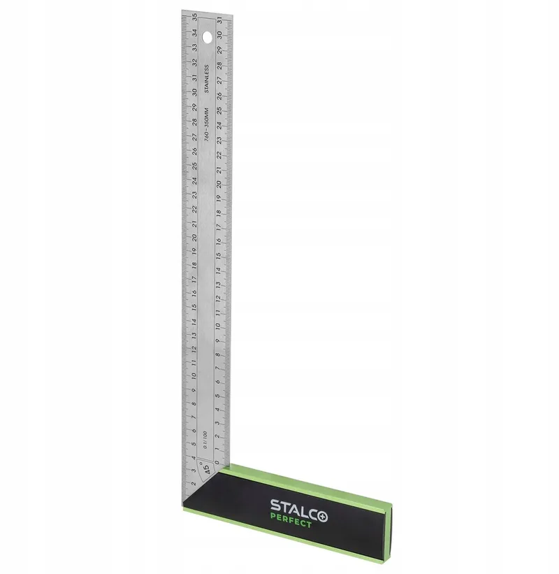 PERFECT Winkelhaak RVS 350 mm - Precisie & Duurzaamheid de Stalco – image du produit