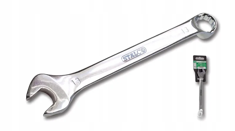 Ringsleutel 6mm Gebogen - Chroom-Vanadium Staal by Stalco – product image