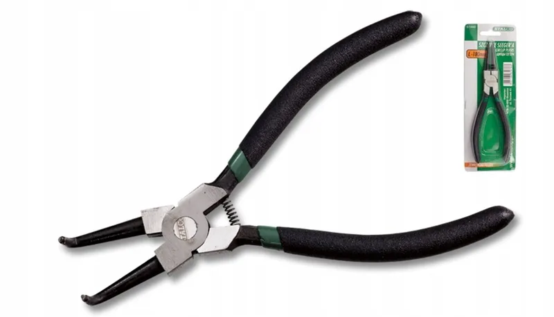 Seeger Tangen 180 mm gebogen binnendiameter von Stalco – Produktbild
