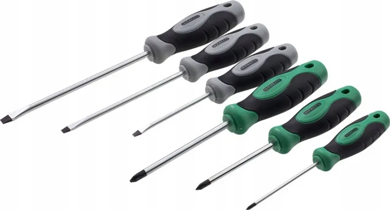 Set Schroevendraaiers 6 Delig - Cr-V Staal by Stalco – product image