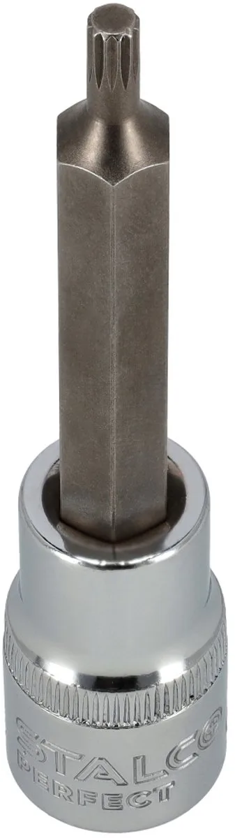 Spline Bit Dopsluiting 1/2'' M16 x 100mm - CrV Staal van Stalco – productafbeelding