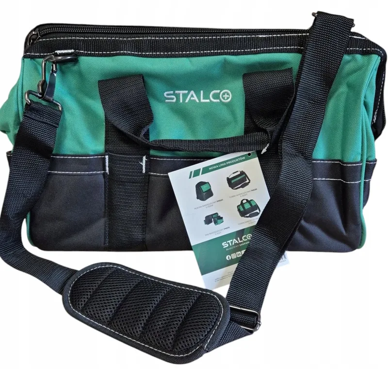 Stalen Gereedschapstas 41x21cm - 22 Vakken, Verstelbare Schouderband de Stalco – image du produit