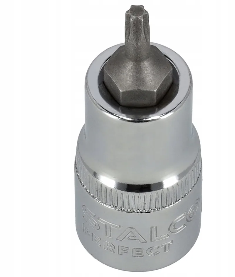 Stalen Torx Bit Dop 1/2" T27 x 55mm - Perfecte Stalco fra Stalco – produktbillede